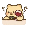 🤩 Эмодзи «ʕᴥʔ𝙗𝙪𝙩𝙩𝙚𝙧𝙗𝙚𝙖𝙧» для Telegram