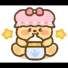 Эмодзи ʕᴥʔ𝙗𝙪𝙩𝙩𝙚𝙧𝙗𝙚𝙖𝙧 для Telegram — скачать