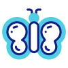 🤩 Эмодзи «Butterfly Эмоджи Для» для Telegram