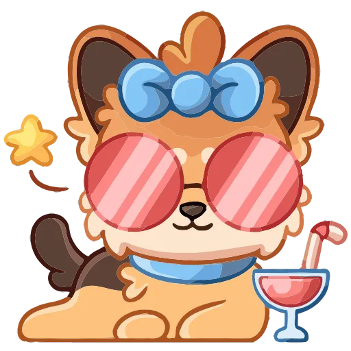 😎 Эмодзи «Кнопа» для Telegram