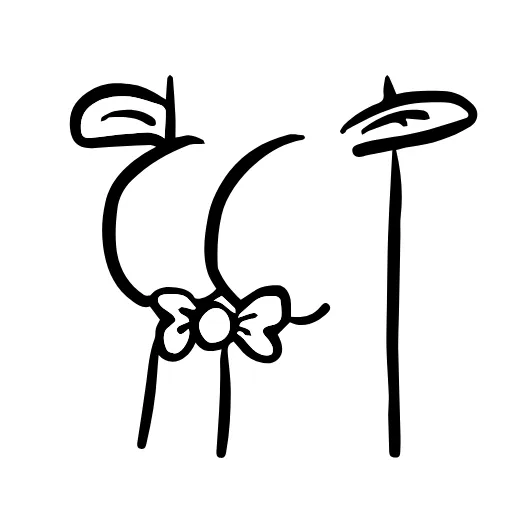 🐰 Стикер «Butts» для Telegram