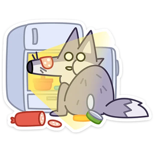 ⭐ Стикер «Серый движ» для Telegram