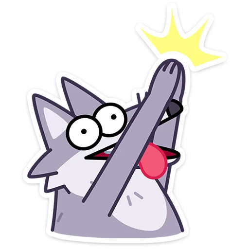 ⭐ Стикер «Серый движ» для Telegram