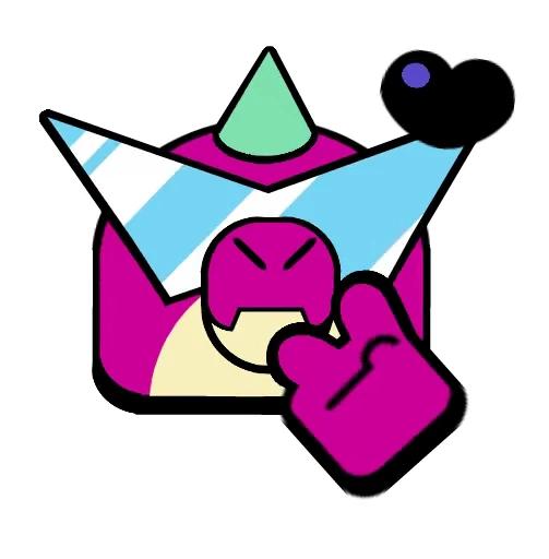 ❤️ Стикер «Buzz Pins» для Telegram