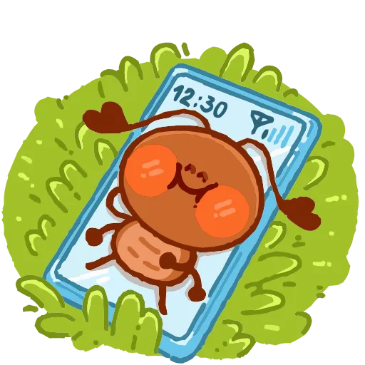 😌 Эмодзи «Жужик» для Telegram