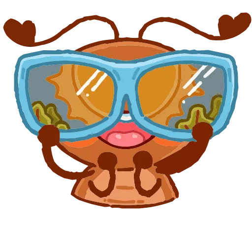 😎 Эмодзи «Жужик» для Telegram