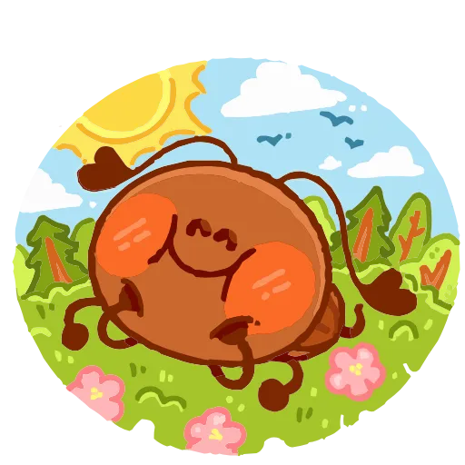 ☺️ Эмодзи «Жужик» для Telegram