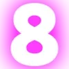 8⃣ Эмодзи «Minimalism #color #pink #decor» для Telegram