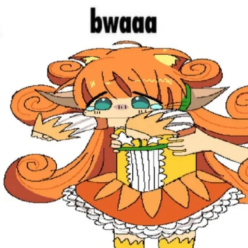 📖 Стикер «bwaaa» для Telegram