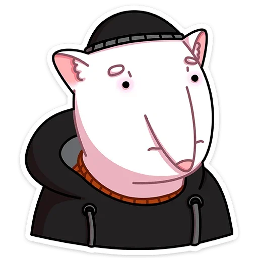😐 Стикер «Крыс Бу&;» для Telegram