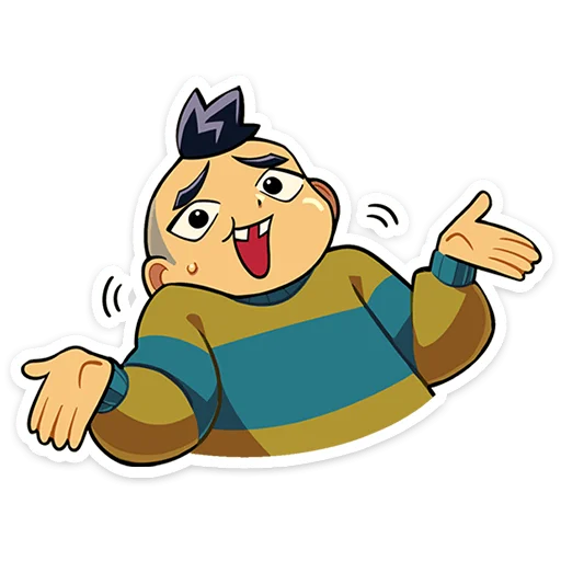 🤷‍♂ Стикер «Бяша» для Telegram