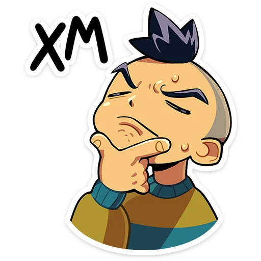 🤔 Стикер «Бяша» для Telegram