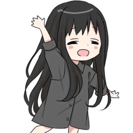 👋 Стикер «Jessica Cute Anime» для Telegram