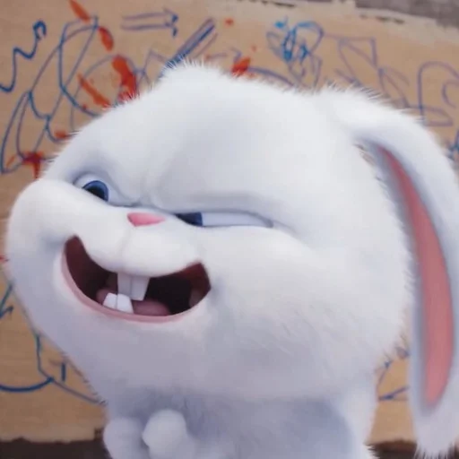 🐰 Стикер «snowball rabbit» для Telegram