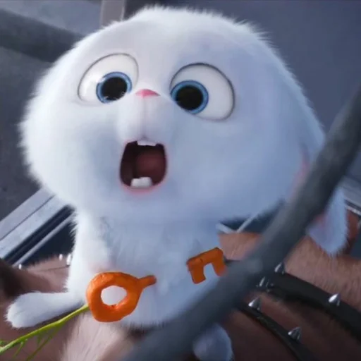 🐰 Стикер «snowball rabbit» для Telegram