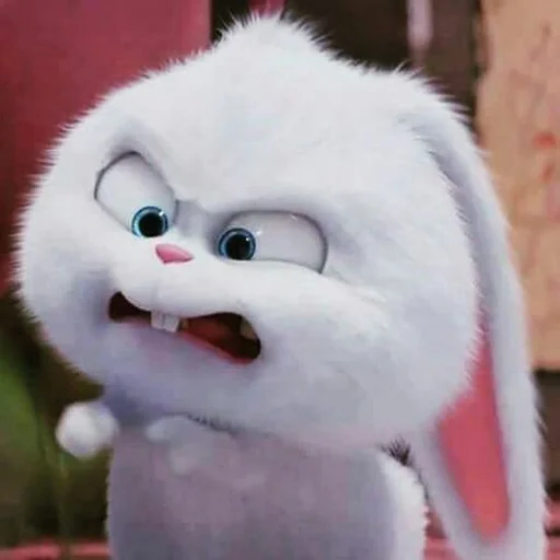 🐰 Стикер «snowball rabbit» для Telegram