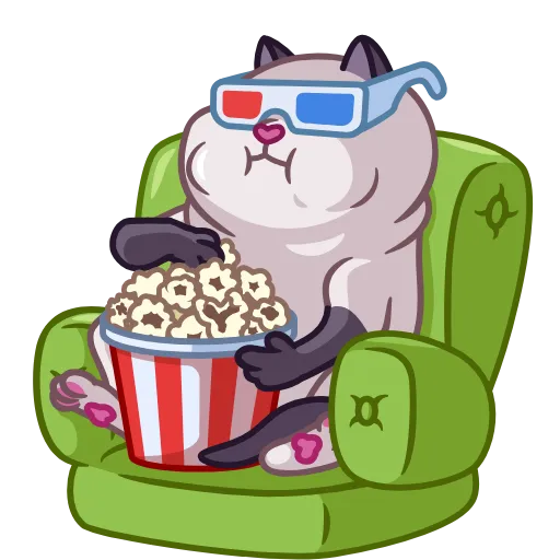 🍿 Эмодзи «Cathbert» для Telegram