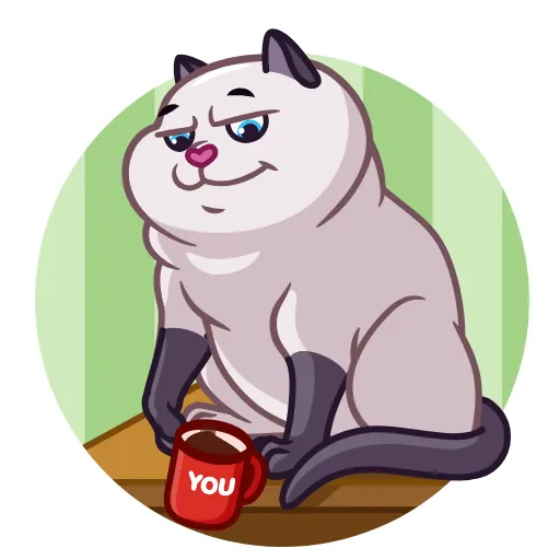 😈 Эмодзи «Cathbert» для Telegram