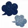 😊 Эмодзи «Cute Jeans #cute #color #blue» для Telegram