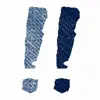 😊 Эмодзи «Cute Jeans #cute #color #blue» для Telegram