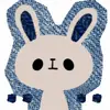 😊 Эмодзи «Cute Jeans #cute #color #blue» для Telegram