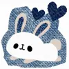 😊 Эмодзи «Cute Jeans #cute #color #blue» для Telegram