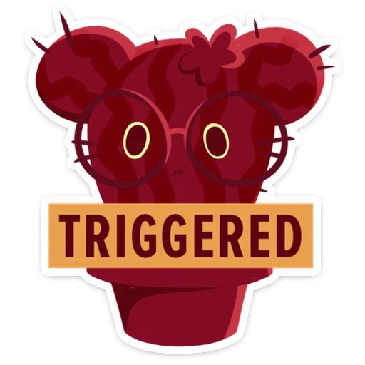 😡 Стикер «Туся» для Telegram