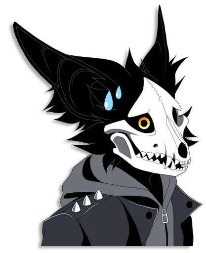 😰 Стикер «Cadaver» для Telegram