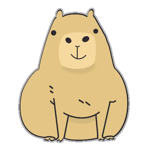 Стикерпак Capi для Telegram — скачать
