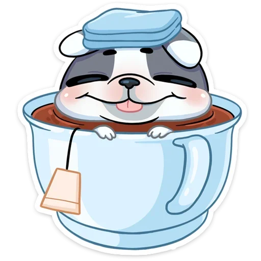 ☕️ Стикер «Кекс» для Telegram
