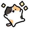 🤩 Эмодзи «calico cat» для Telegram