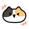 😂 Эмодзи «calico cat» для Telegram