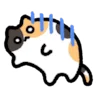 😨 Эмодзи «calico cat» для Telegram