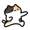 Стикерпак calico cat для Telegram