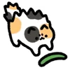 😧 Эмодзи «🤺Котик» для Telegram