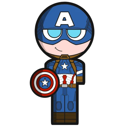 Стикерпак CAPITAN AMERICA для Telegram — скачать