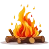 🤩 Эмодзи «Camping» для Telegram