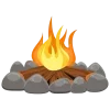 🤩 Эмодзи «Camping» для Telegram