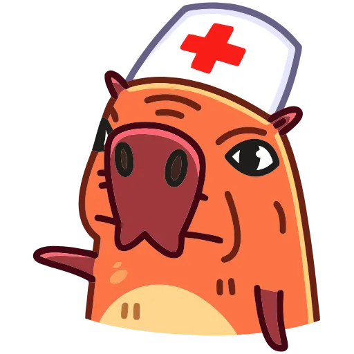 🧑‍⚕️ Эмодзи «Нежная Пиби» для Telegram