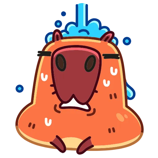 🛁 Эмодзи «Нежная Пиби» для Telegram