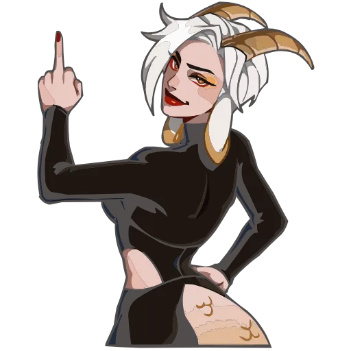 🖕 Эмодзи «Набор эмоджи с Каприсой из ВК в качестве» для Telegram