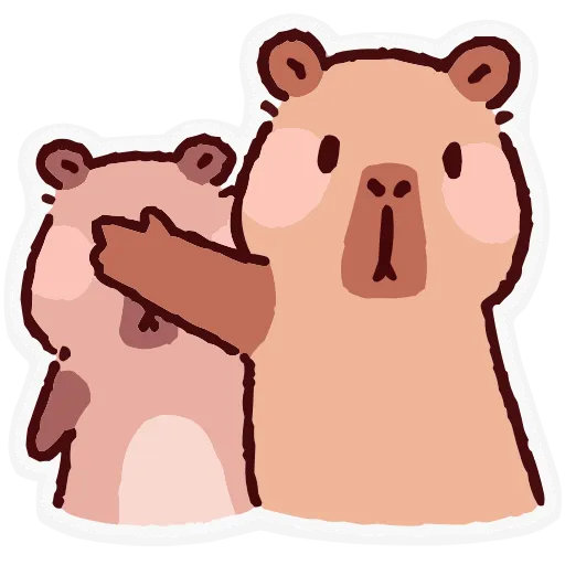 🫣 Эмодзи «Капипарочка» для Telegram