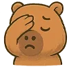 🚮 Эмодзи «🥰 Набор эмоджи с капибарой» для Telegram