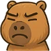 😣 Эмодзи «🥰 Набор эмоджи с капибарой» для Telegram