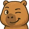 😉 Эмодзи «🥰 Набор эмоджи с капибарой» для Telegram