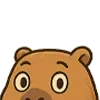 😮 Эмодзи «🥰 Набор эмоджи с капибарой» для Telegram