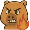 🤬 Эмодзи «🥰 Набор эмоджи с капибарой» для Telegram