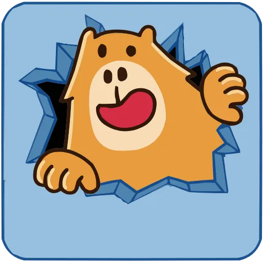 Эмодзи Капибара клипер для Telegram — скачать