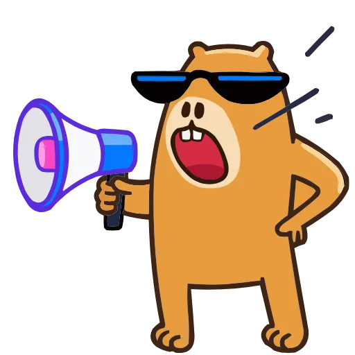 📣 Эмодзи «Капибара-клипер» для Telegram
