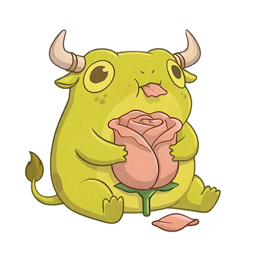 🐂 Стикер «Capybara Comics» для Telegram
